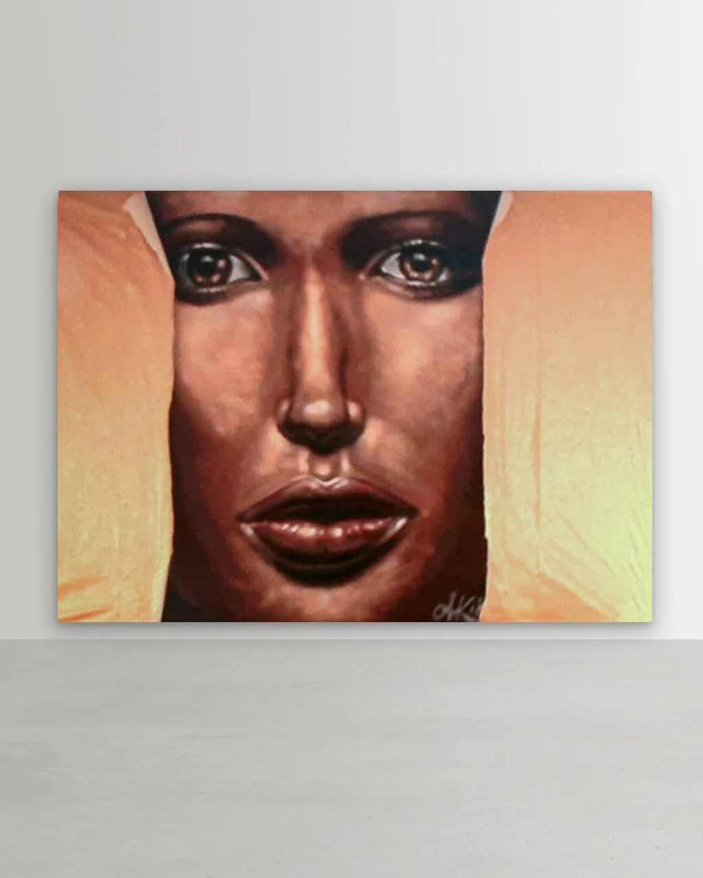 The Helios is large canvas art by Kin created in 2004