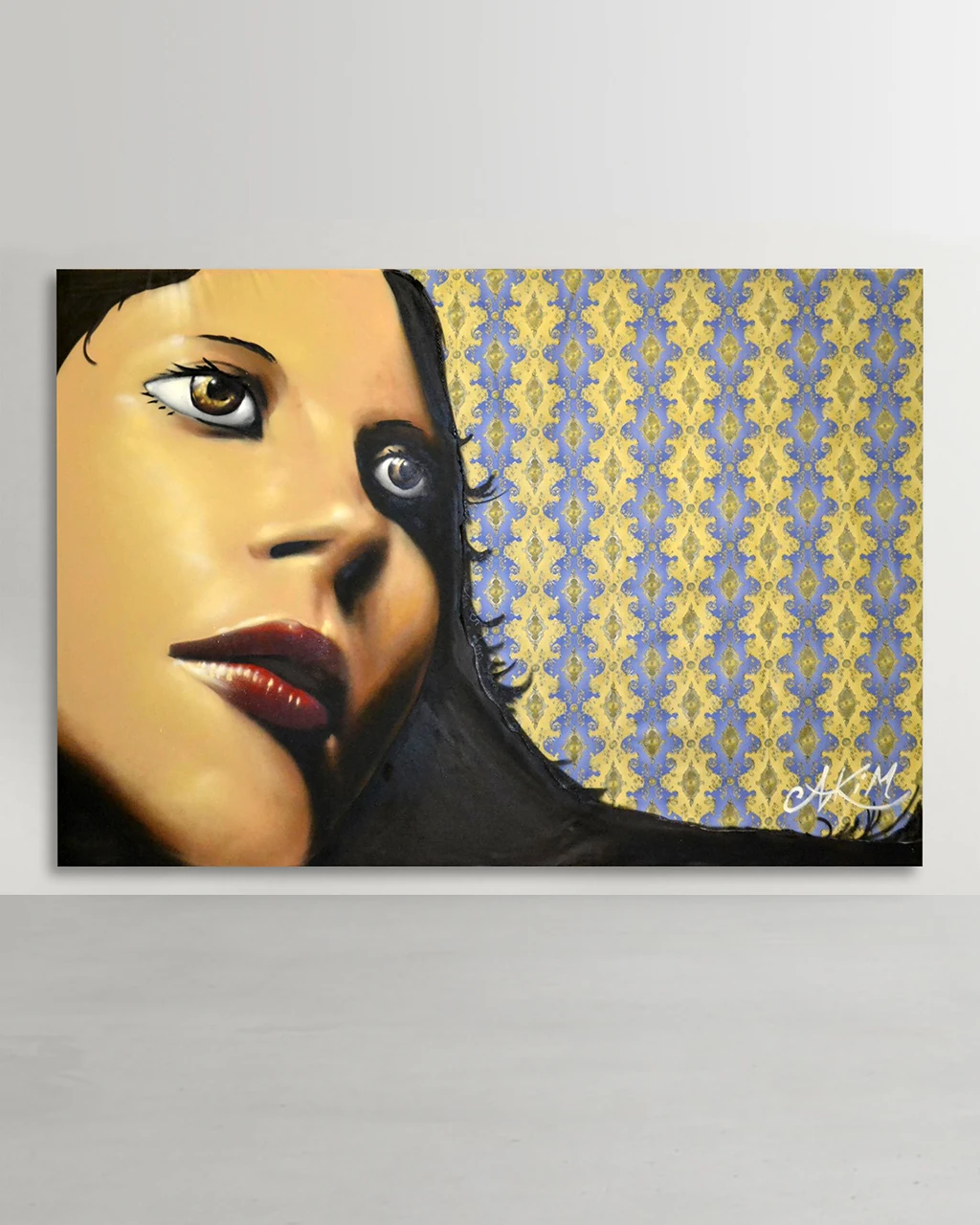 The Perse is a big canvas wall art by Kin created in 2010