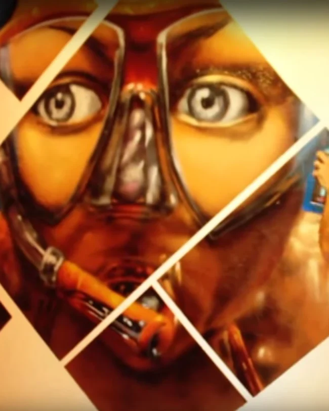 Commission art by Kin for Sobe Hostel – Miami Beach (Part 2), created in 2017