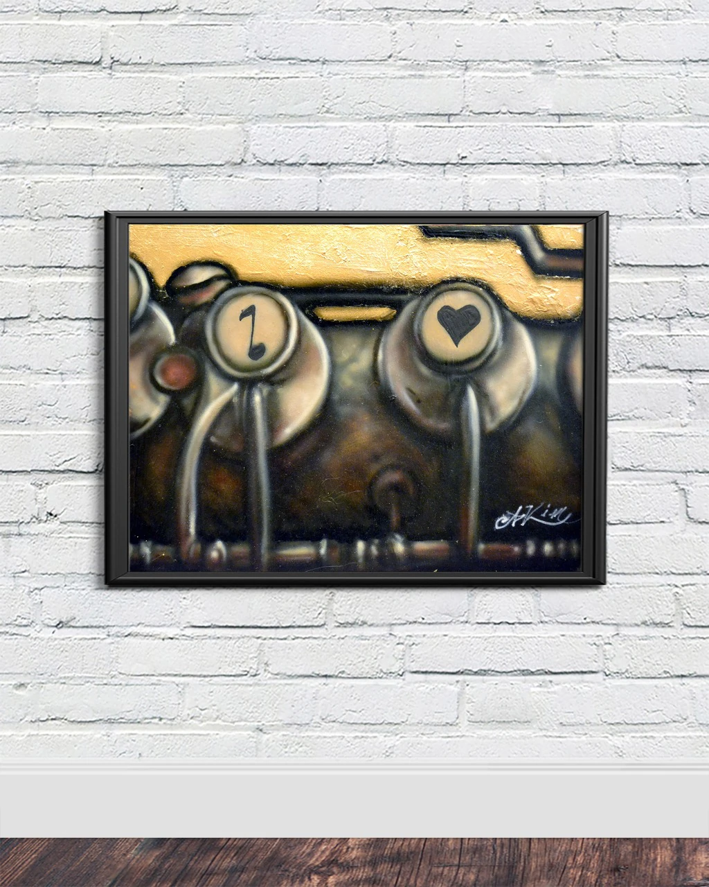 Artwork by Kin Jazz in Love: This series was created in the natal's Kin city, Barcelona