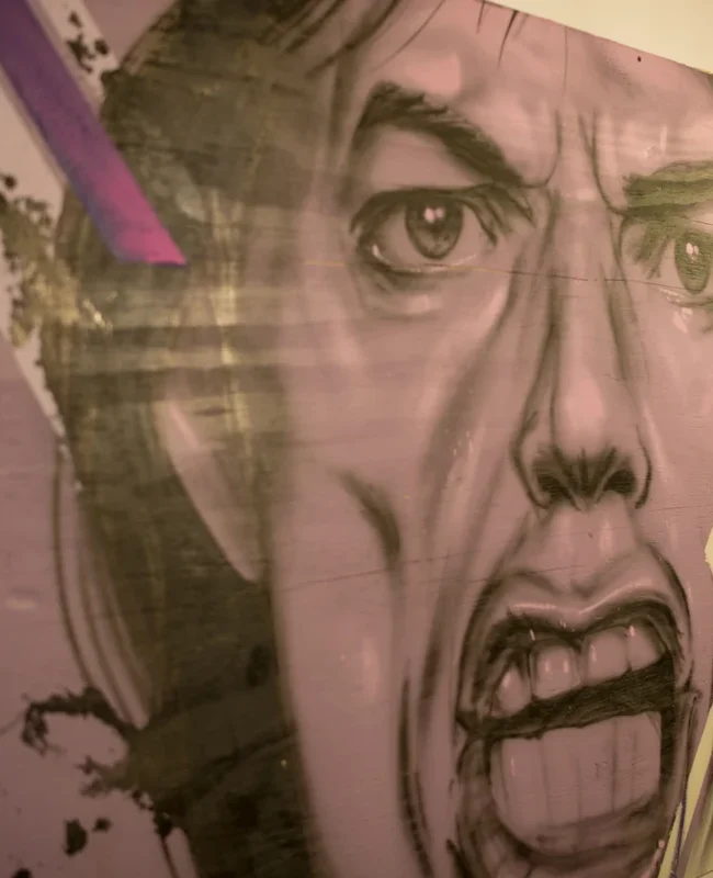 Paintings on wood for Rock Hostel – Miami Beach created by Kin, 2017