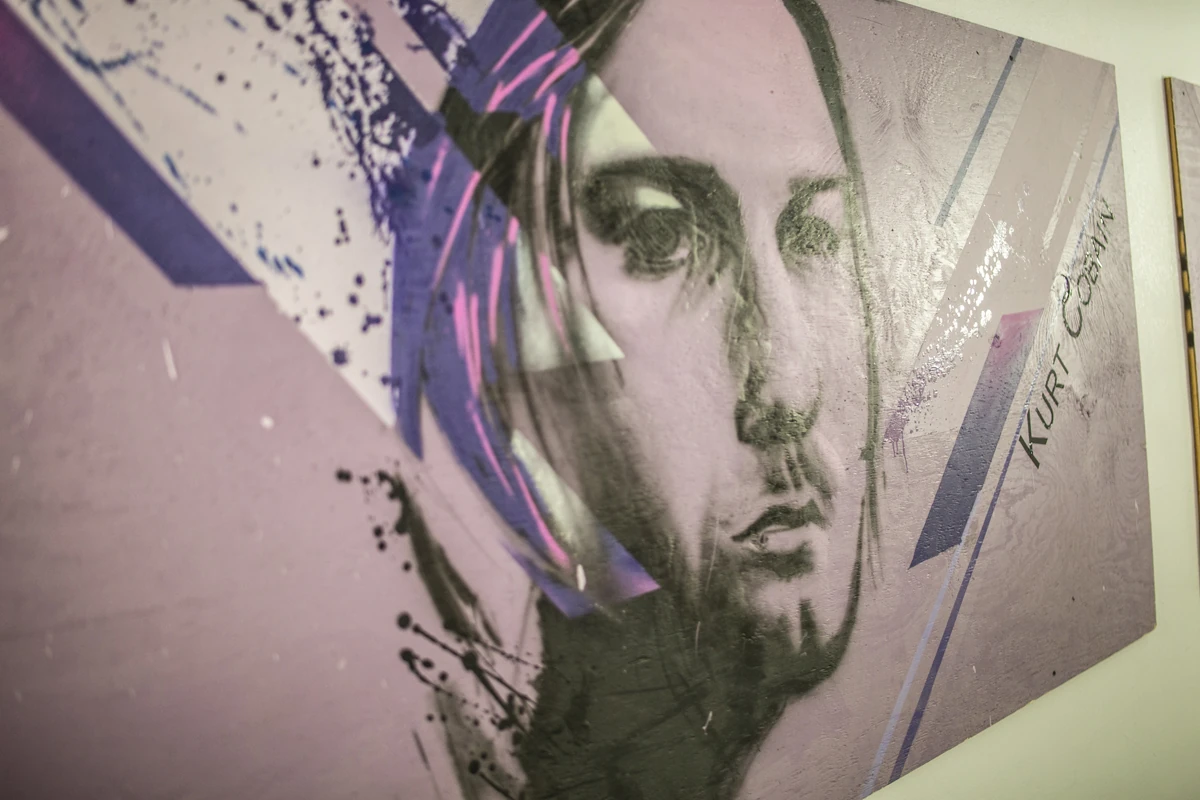 Paintings on wood for Rock Hostel – Miami Beach created by Kin, 2017