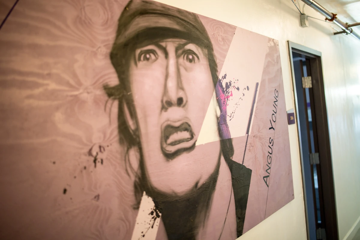 Commission artworks by Kin for Rock Hostel – Miami Beach, 2017