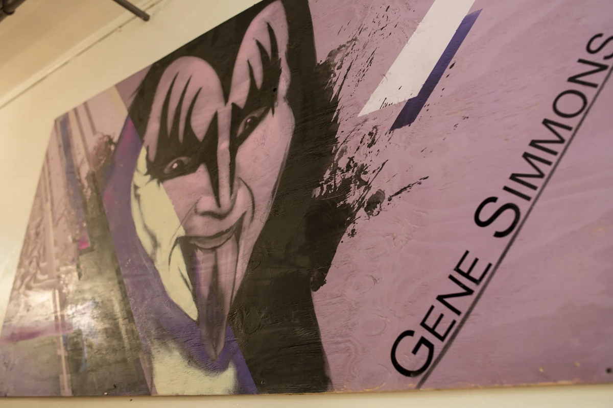 Commission artworks by Kin for Rock Hostel – Miami Beach, 2017