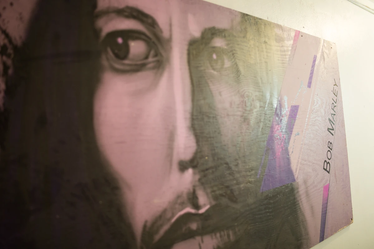 Commission artworks by Kin for Rock Hostel – Miami Beach, 2017