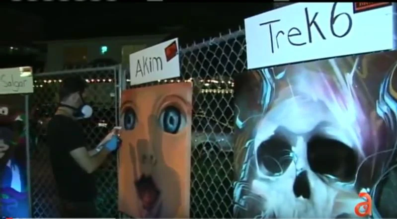 Charity Event: paintings created by Kin for Ronald McDonalds Charity House