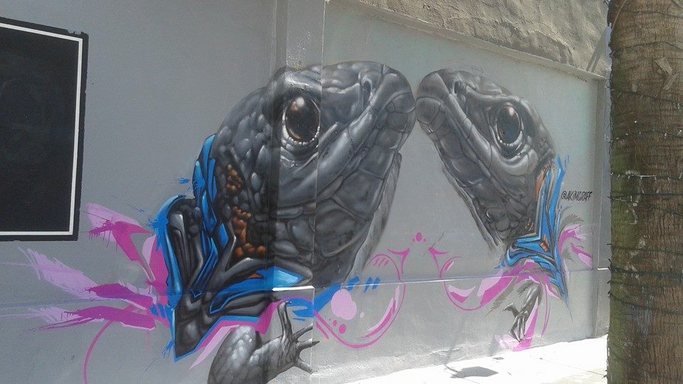 Art performance by Kin: During Valentine's Day