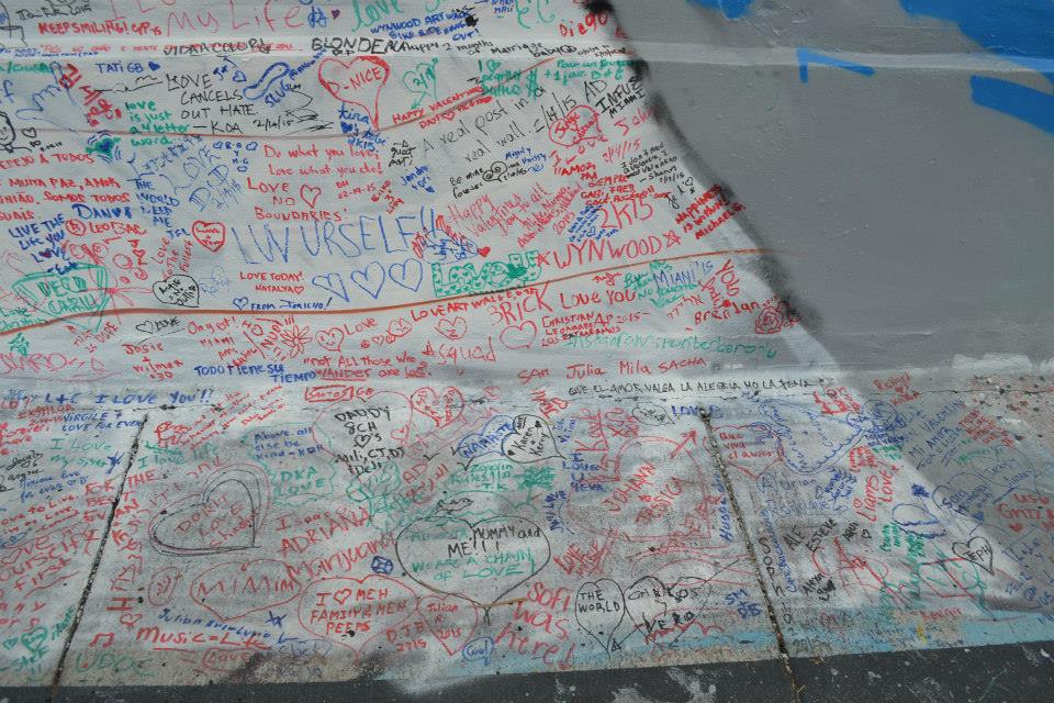 Art performance by Kin: During Valentine's Day