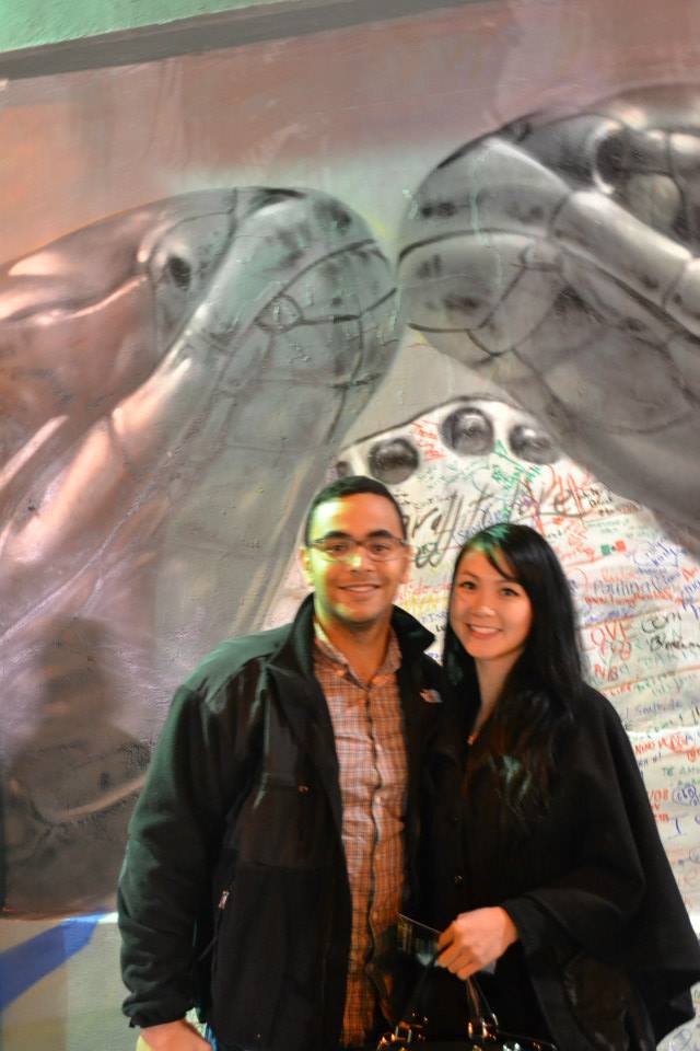 Art performance by Kin: During Valentine's Day