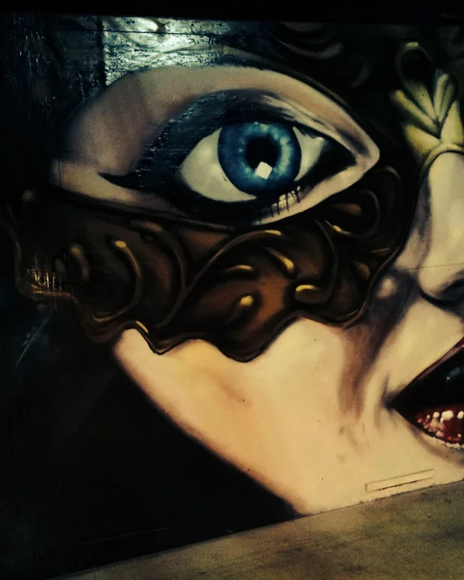 Wall Murals and Graffiti Art by Kin Luca | Murals de Kin en Paseo de las Artes