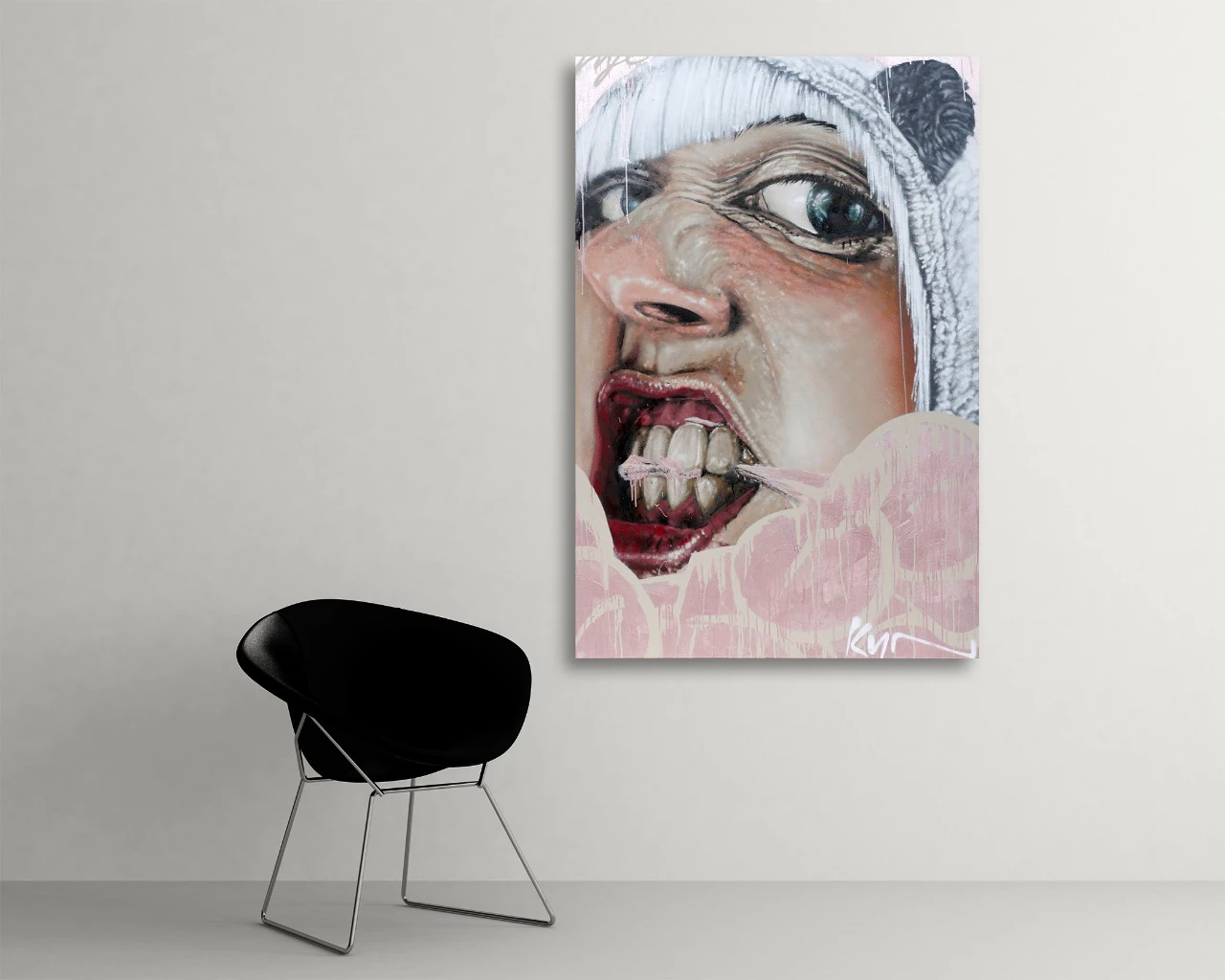 Wall art: Panda Life – Roots are not a Crime