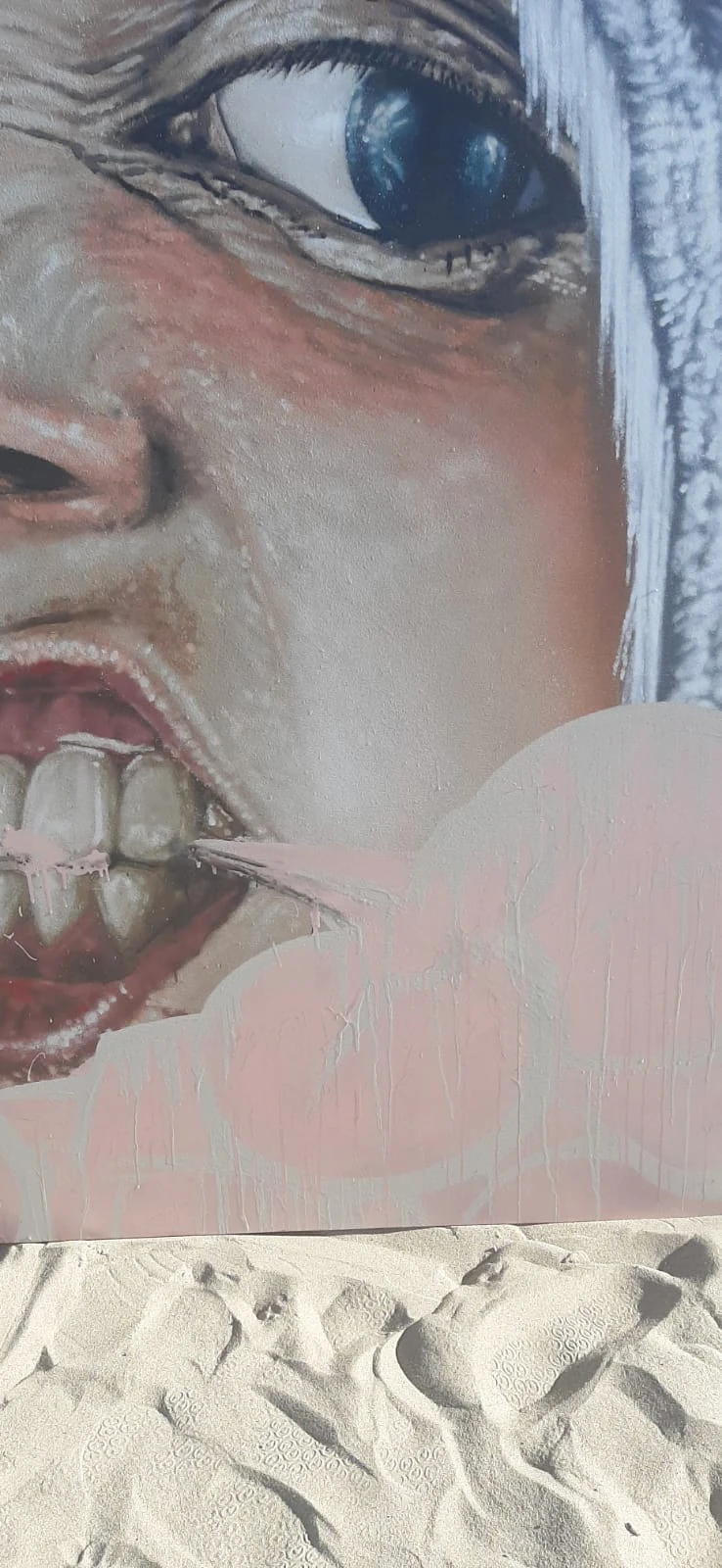 Wall art: Panda Life – Roots are not a Crime