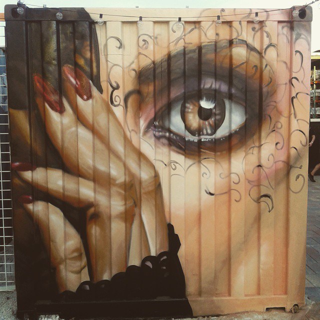 Las pinturas de Kin creadas para Paseo de las Artes (Wynwood, Miami)