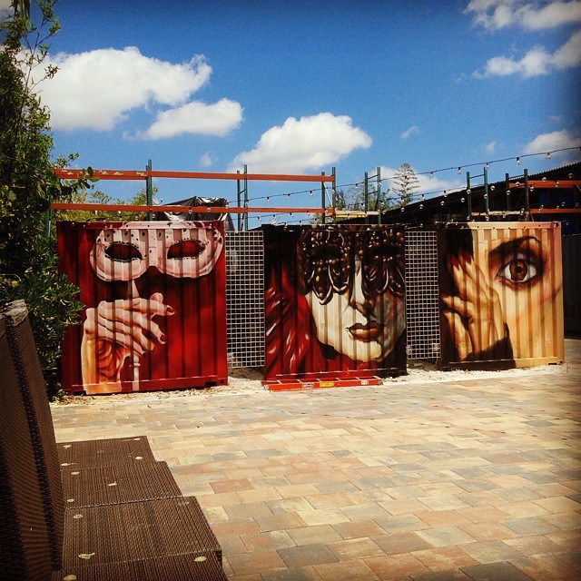 Las pinturas de Kin creadas para Paseo de las Artes (Wynwood, Miami)