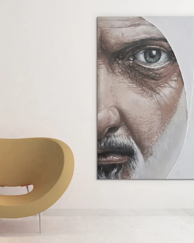 Canvas wall artwork: Patience – Roots are not a Crime