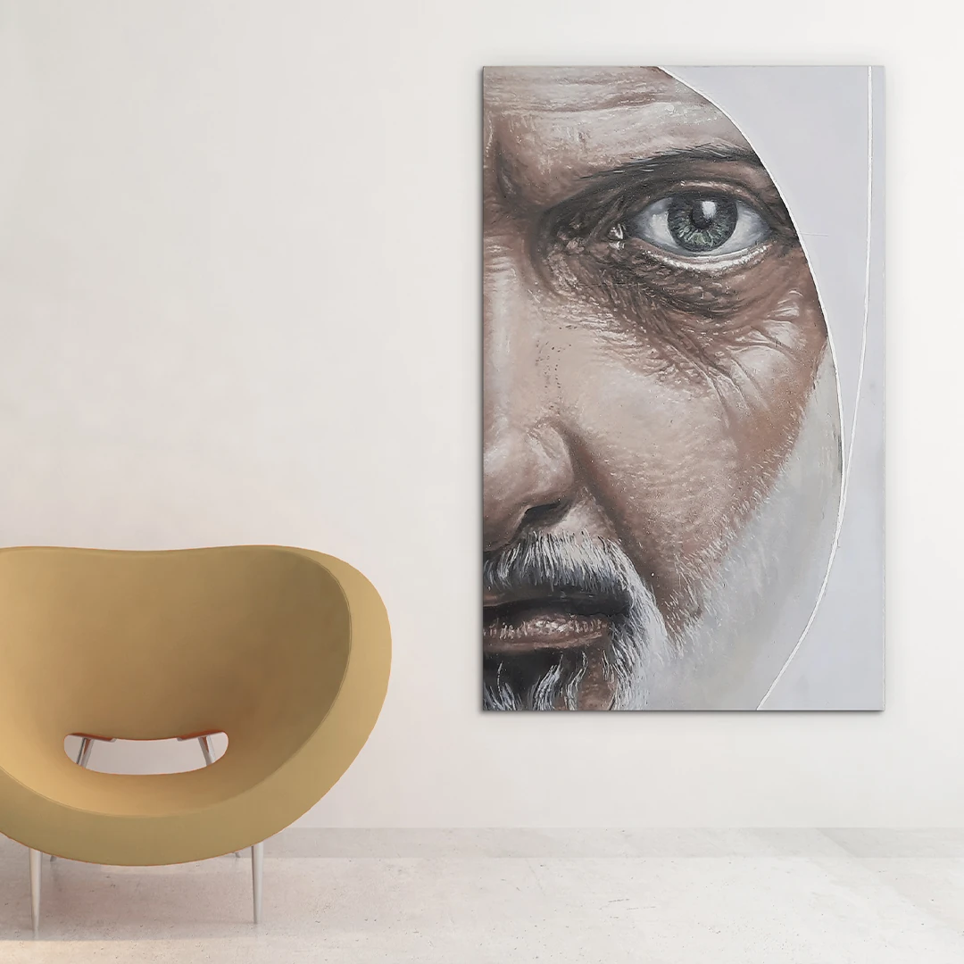 Canvas wall artwork: Patience – Roots are not a Crime