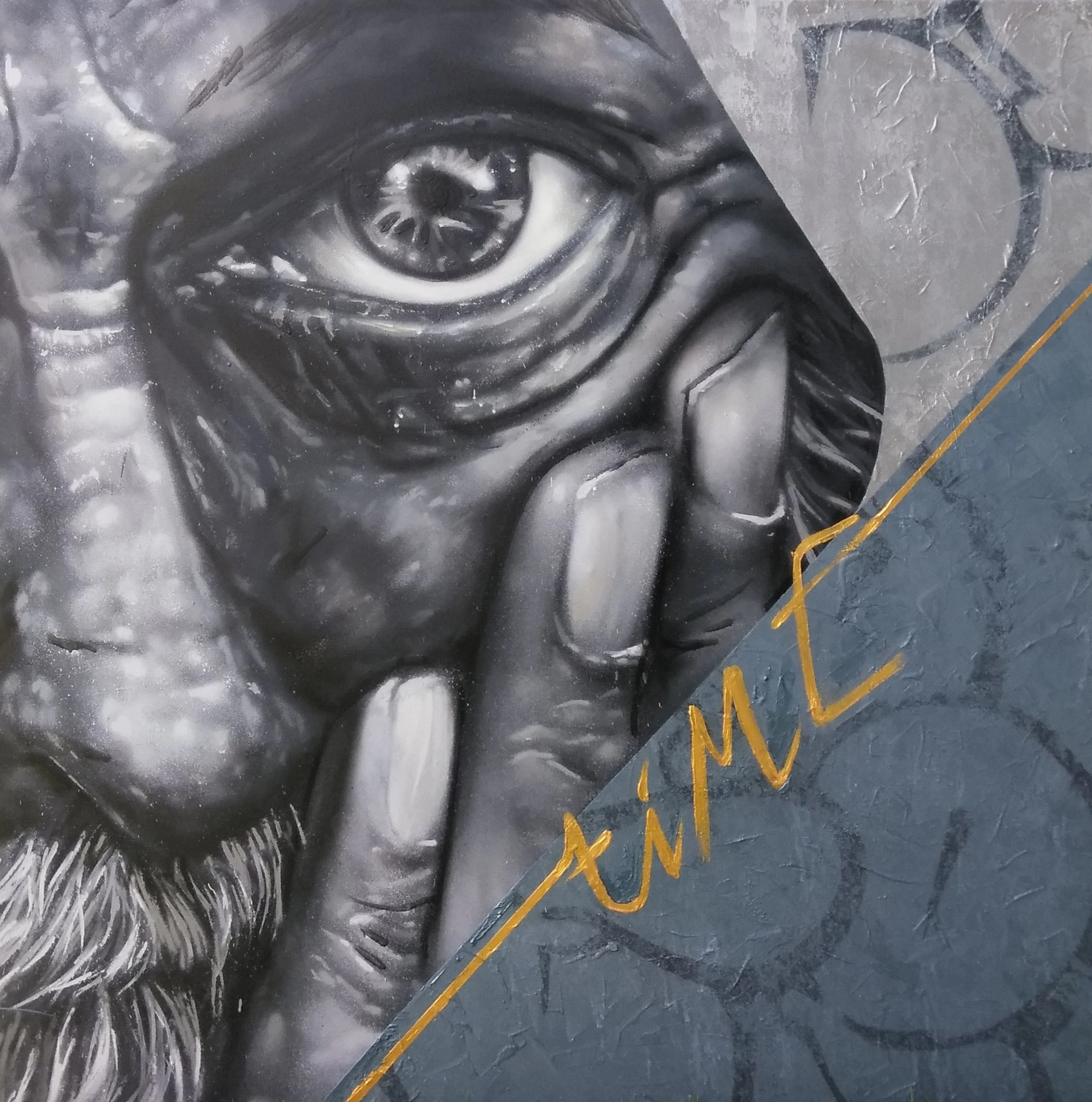 Piece of visual art: Time – Roots are not a Crime