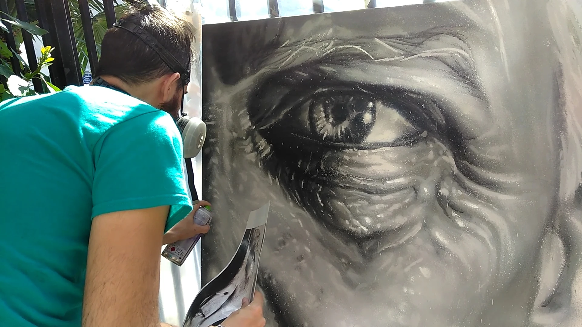 Artwork on canvas: Believe – Roots are not a Crime